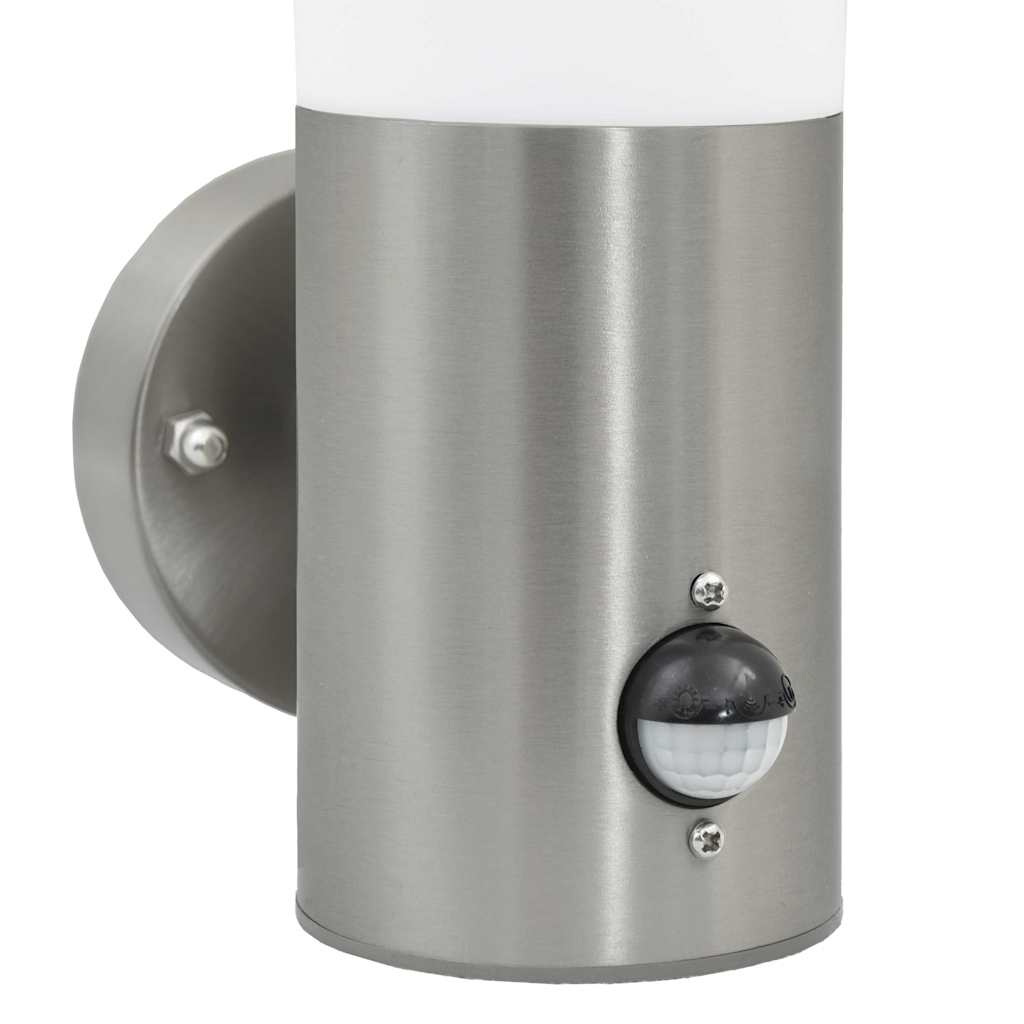 Buiten Wandlamp 2 pcs Zilver 12 x 8,5 x 29 cm is nu te koop bij PeponiXL, paradijselijk wonen!