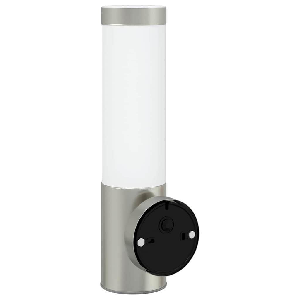 Buiten Wandlamp 2 pcs Zilver 12 x 8,5 x 29 cm is nu te koop bij PeponiXL, paradijselijk wonen!