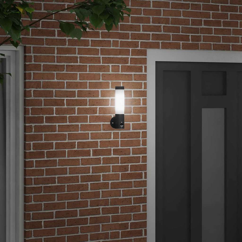 Buiten Wandlamp Zwart 12 x 8,5 x 29 cm is nu te koop bij PeponiXL, paradijselijk wonen!