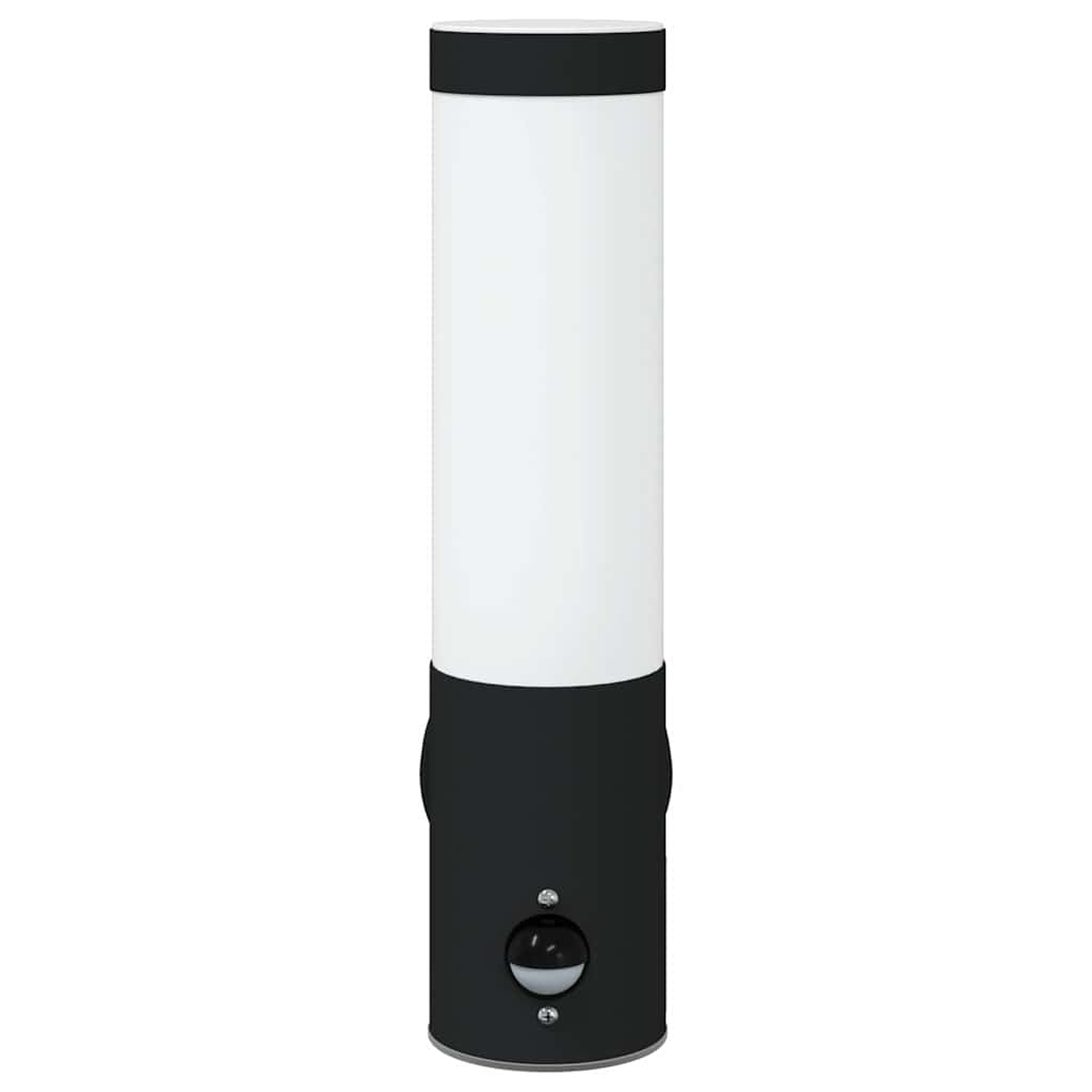 Buiten Wandlamp 2 pcs Zwart 12 x 8,5 x 29 cm is nu te koop bij PeponiXL, paradijselijk wonen!