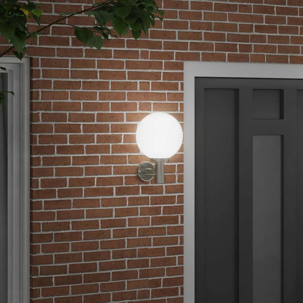 Buiten Wandlamp Zilver 28 x 25 x 38 cm is nu te koop bij PeponiXL, paradijselijk wonen!
