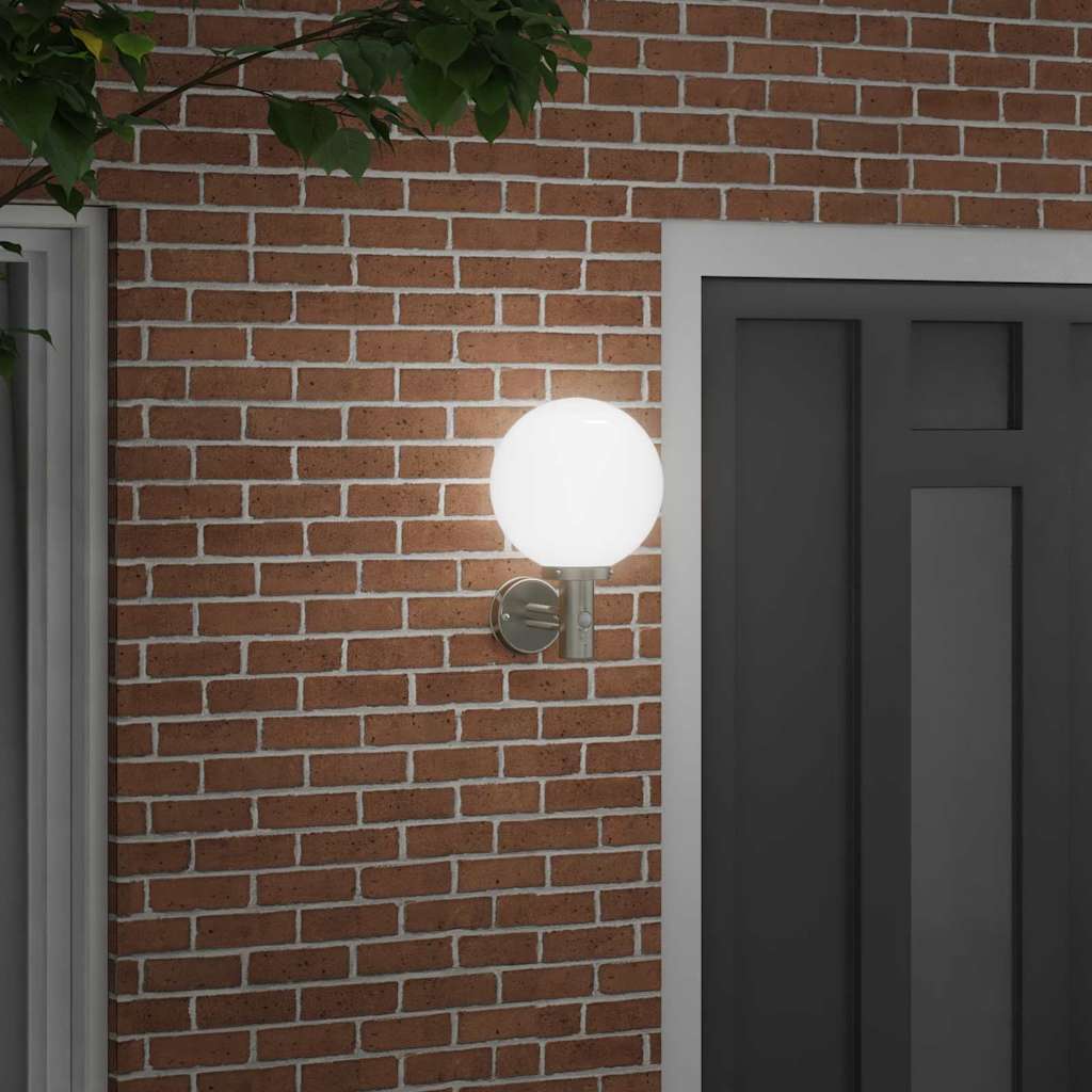 Buiten Wandlamp Zilver 28 x 25 x 38 cm is nu te koop bij PeponiXL, paradijselijk wonen!