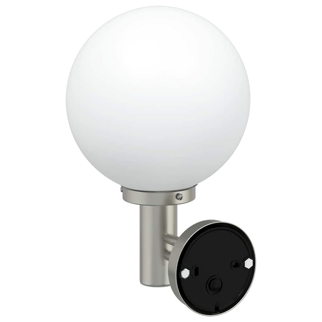 Buiten Wandlamp 2 pcs Zilver 28 x 25 x 38 cm is nu te koop bij PeponiXL, paradijselijk wonen!