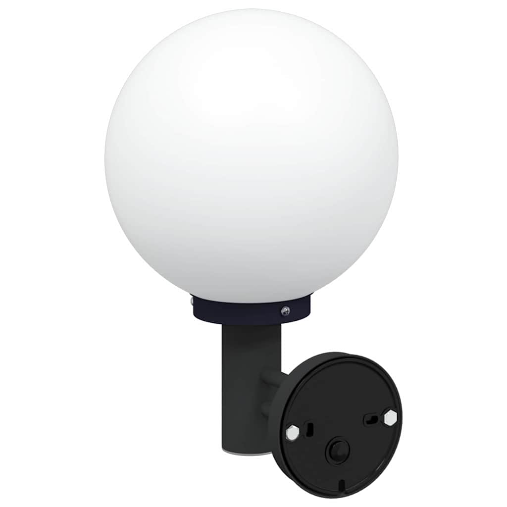 Buiten Wandlamp 2 pcs Zwart 28 x 25 x 38 cm is nu te koop bij PeponiXL, paradijselijk wonen!