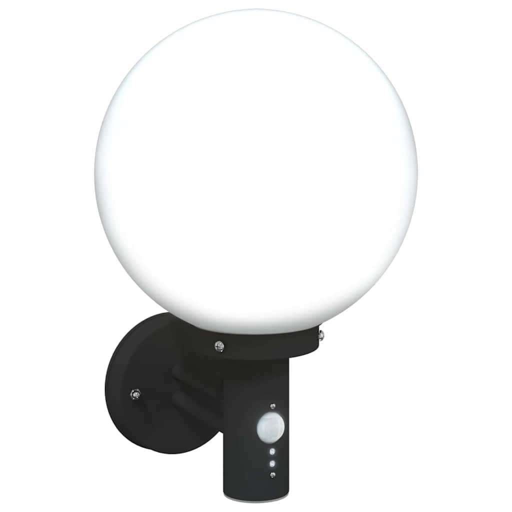 Buiten Wandlamp 2 pcs Zwart 28 x 25 x 38 cm is nu te koop bij PeponiXL, paradijselijk wonen!