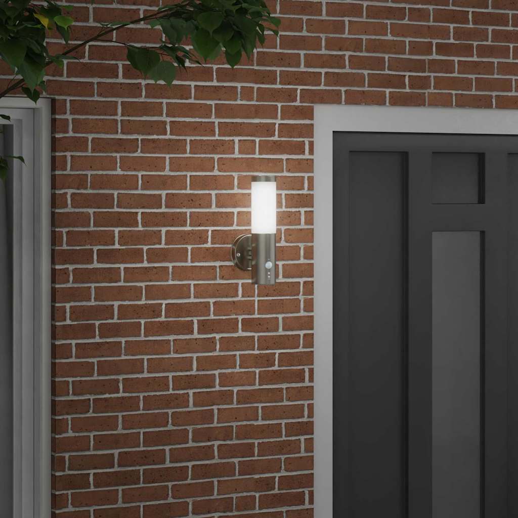 Buiten Wandlamp Zilver 15 x 7,5 x 33 cm is nu te koop bij PeponiXL, paradijselijk wonen!