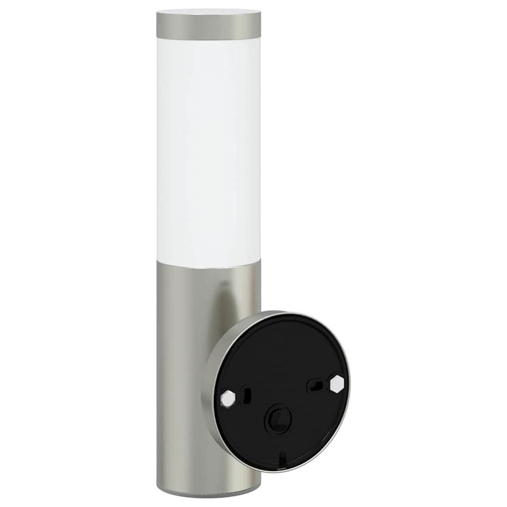 Buiten Wandlamp 2 pcs Zilver 15 x 7,5 x 33 cm is nu te koop bij PeponiXL, paradijselijk wonen!