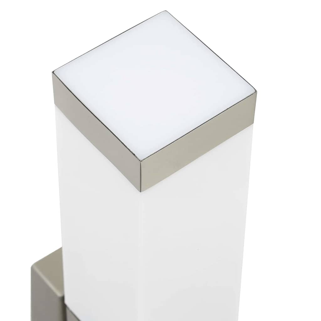 Buiten Wandlamp Zilver 10.5 x 6 x 33 cm is nu te koop bij PeponiXL, paradijselijk wonen!