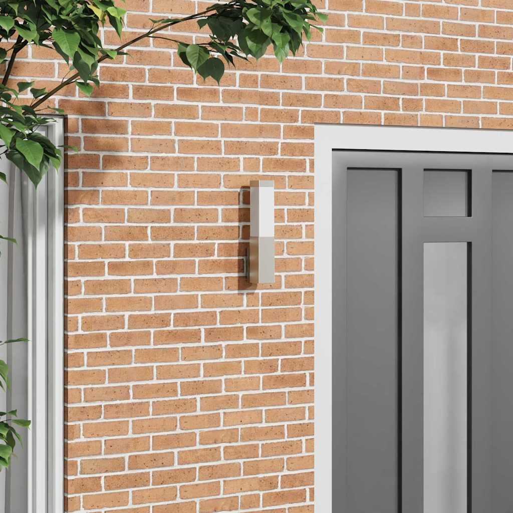 Buiten Wandlamp Zilver 10.5 x 6 x 33 cm is nu te koop bij PeponiXL, paradijselijk wonen!