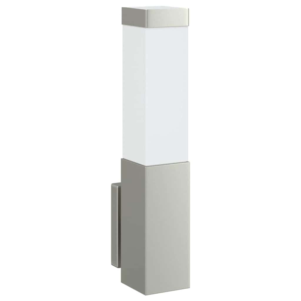 Buiten Wandlamp Zilver 10.5 x 6 x 33 cm is nu te koop bij PeponiXL, paradijselijk wonen!
