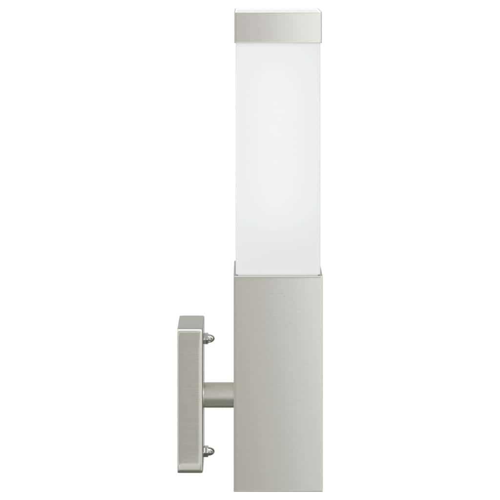 Buiten Wandlamp Zilver 10.5 x 6 x 33 cm is nu te koop bij PeponiXL, paradijselijk wonen!