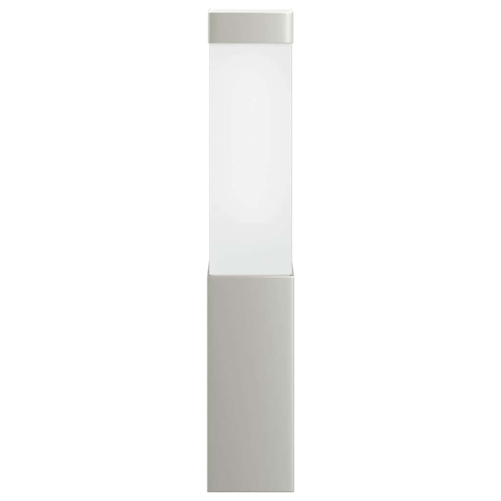 Buiten Wandlamp 2 pcs Zilver 10.5 x 6 x 33 cm is nu te koop bij PeponiXL, paradijselijk wonen!