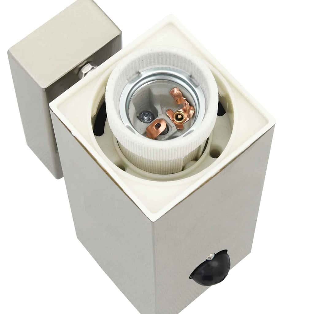 Buiten Wandlamp Zilver 10.5 x 6 x 33 cm is nu te koop bij PeponiXL, paradijselijk wonen!