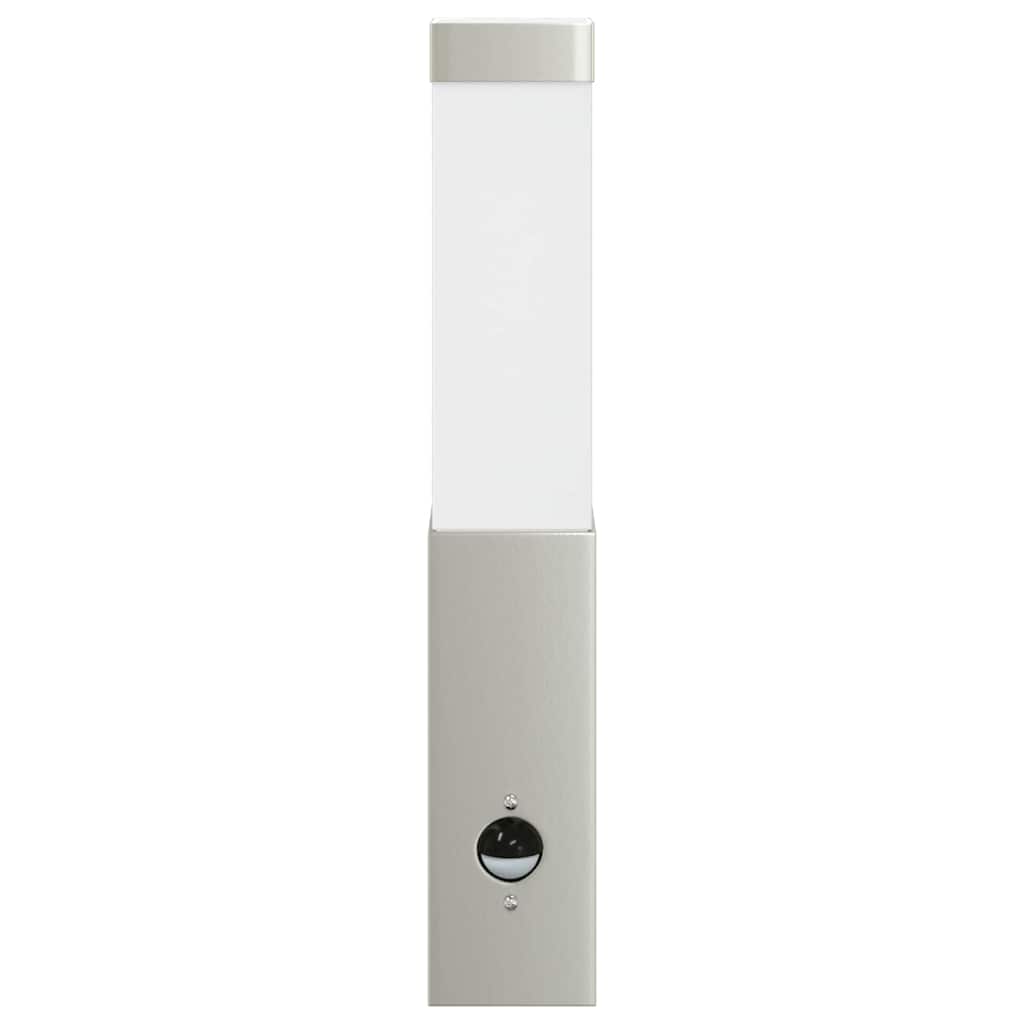 Buiten Wandlamp 2 pcs Zilver 10.5 x 6 x 33 cm is nu te koop bij PeponiXL, paradijselijk wonen!