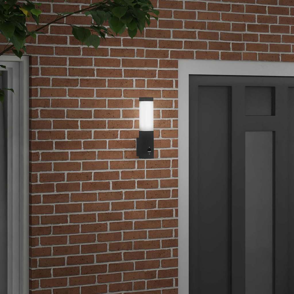 Buiten Wandlamp Zwart 10.5 x 6 x 33 cm is nu te koop bij PeponiXL, paradijselijk wonen!