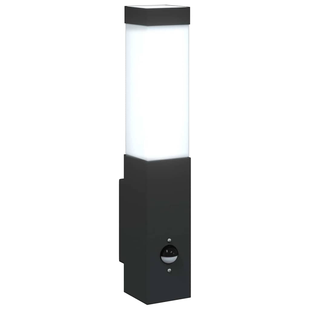 Buiten Wandlamp Zwart 10.5 x 6 x 33 cm is nu te koop bij PeponiXL, paradijselijk wonen!