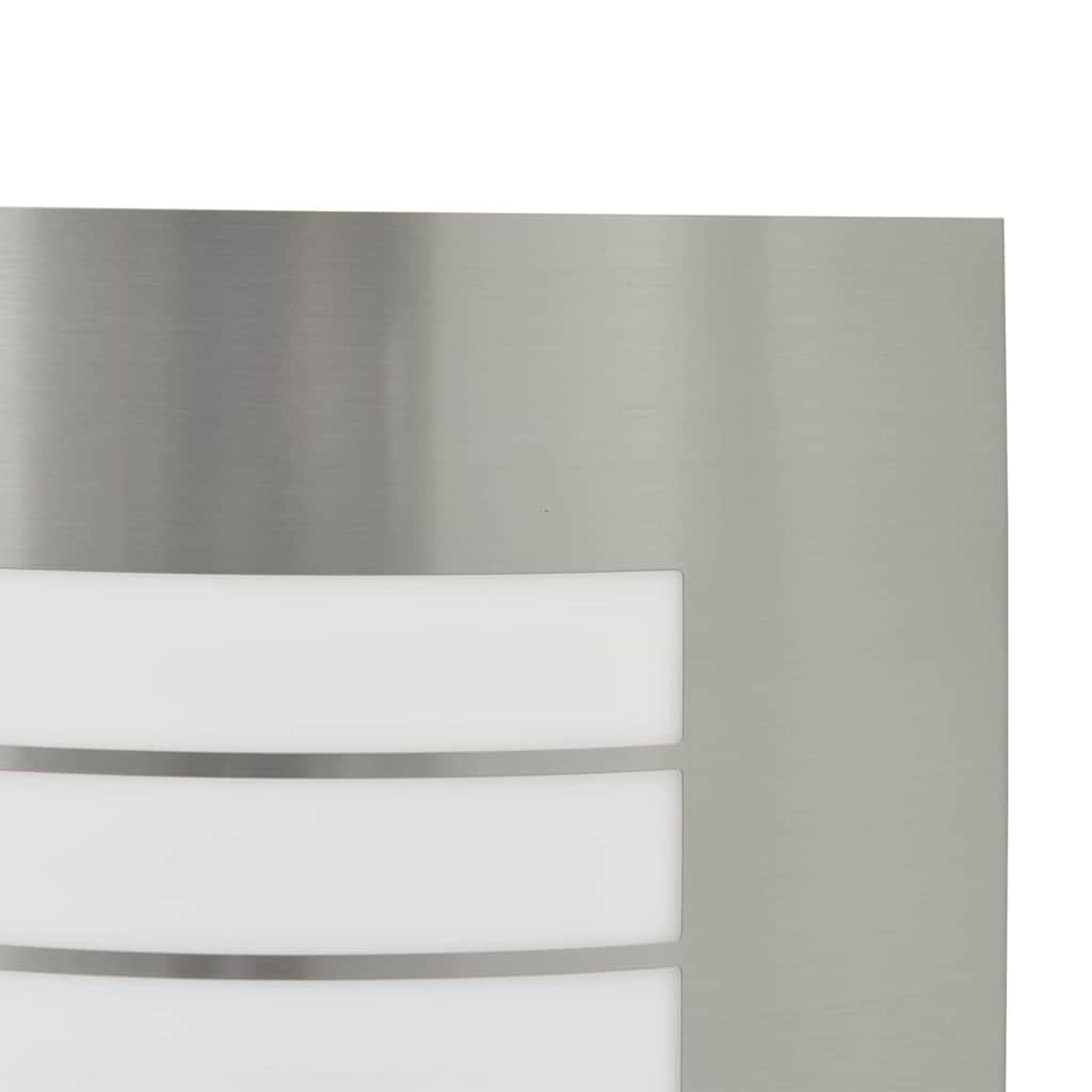 Buiten Wandlamp Zilver 23.5 x 9 x 26 cm is nu te koop bij PeponiXL, paradijselijk wonen!