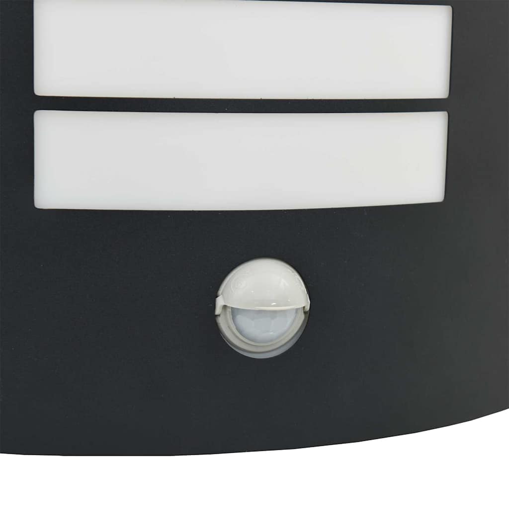 Buiten Wandlamp 2 pcs Zwart 23.5 x 9 x 26 cm is nu te koop bij PeponiXL, paradijselijk wonen!