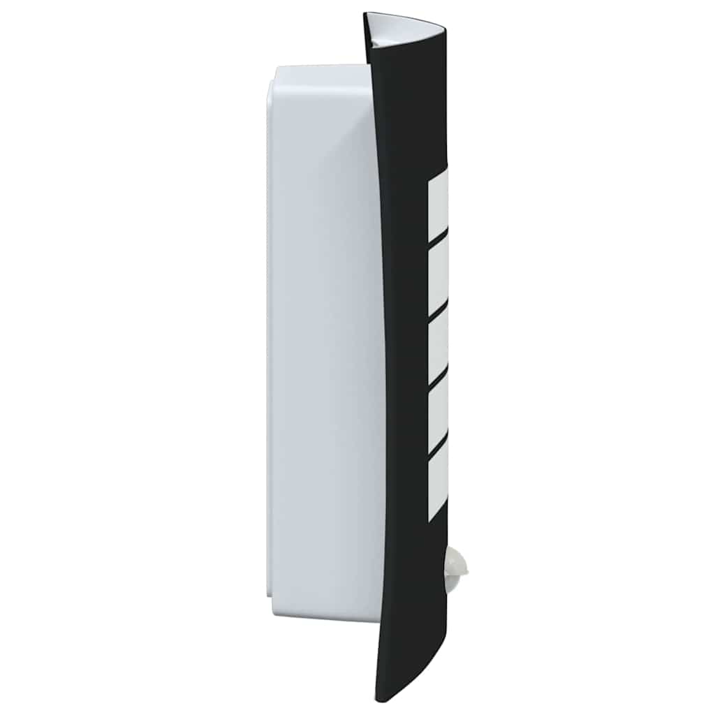 Buiten Wandlamp 2 pcs Zwart 23.5 x 9 x 26 cm is nu te koop bij PeponiXL, paradijselijk wonen!
