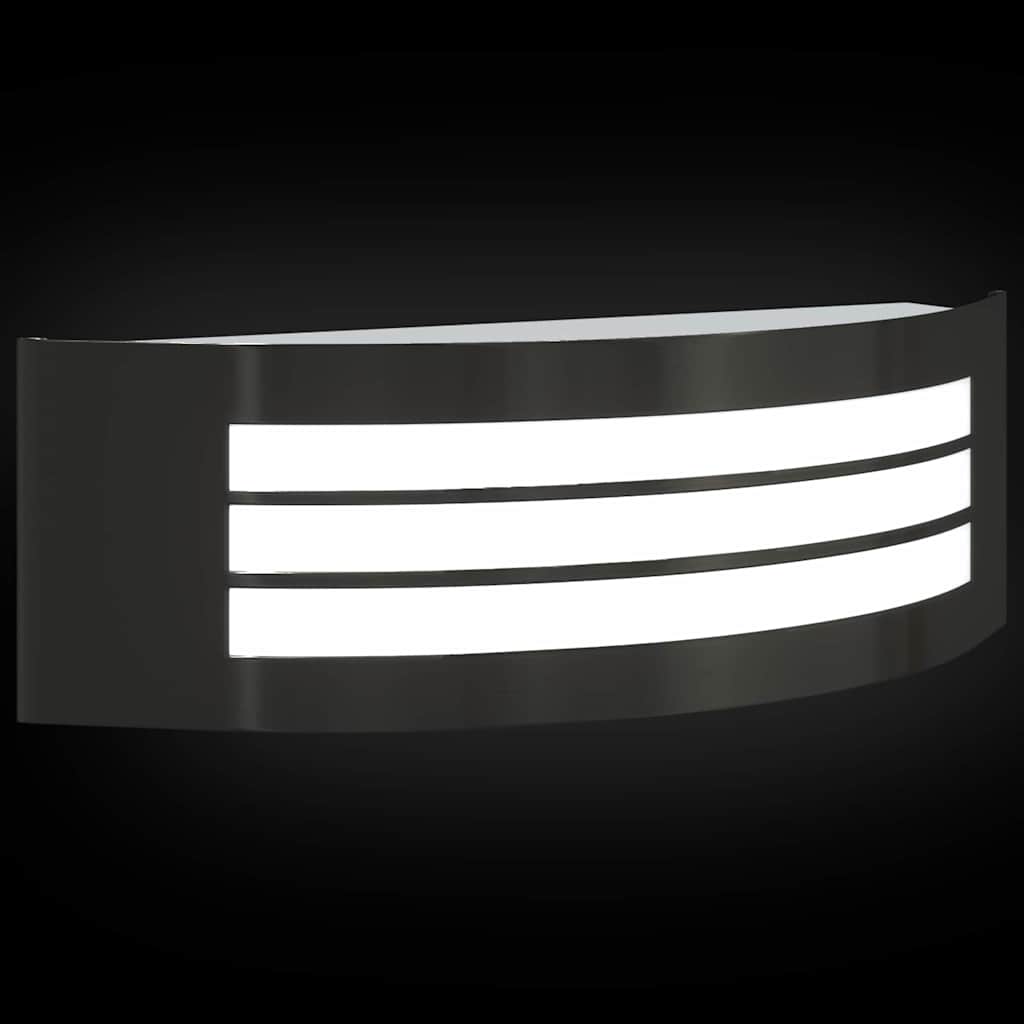 Buiten Wandlamp 2 pcs Zwart 32 x 10 x 10 cm is nu te koop bij PeponiXL, paradijselijk wonen!