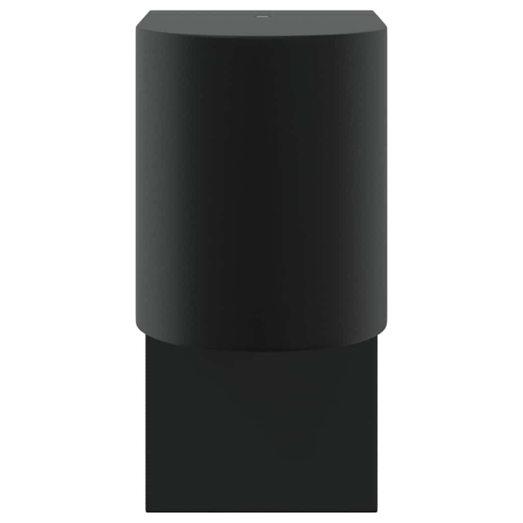 Buiten Wandlamp 2 pcs Zwart 12 x 7 x 15 cm Roestvrij staal is nu te koop bij PeponiXL, paradijselijk wonen!