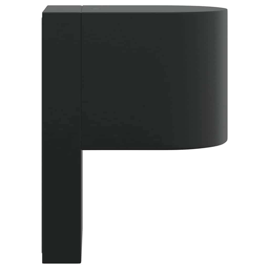 Buiten Wandlamp 2 pcs Zwart 12 x 7 x 15 cm Roestvrij staal is nu te koop bij PeponiXL, paradijselijk wonen!