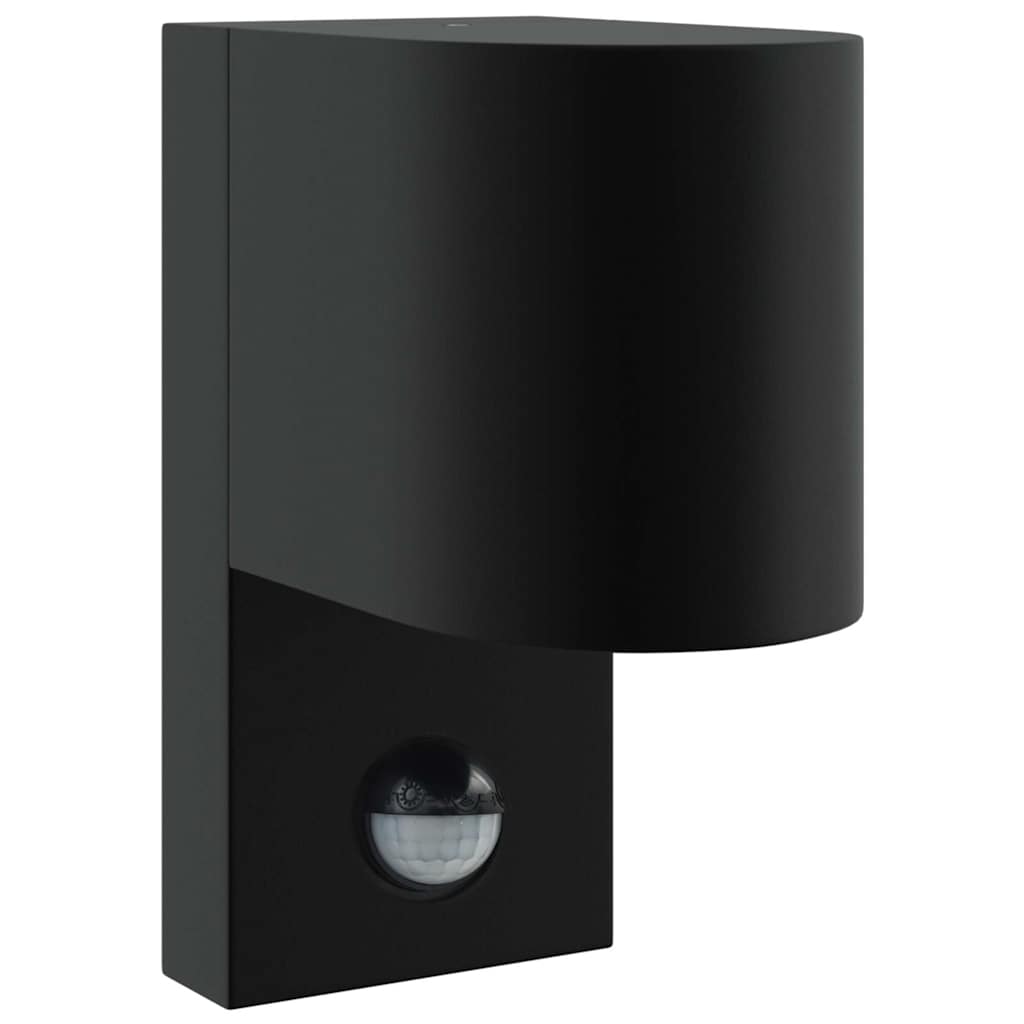 Buiten Wandlamp 2 pcs Zwart 12 x 7 x 15 cm Roestvrij staal is nu te koop bij PeponiXL, paradijselijk wonen!