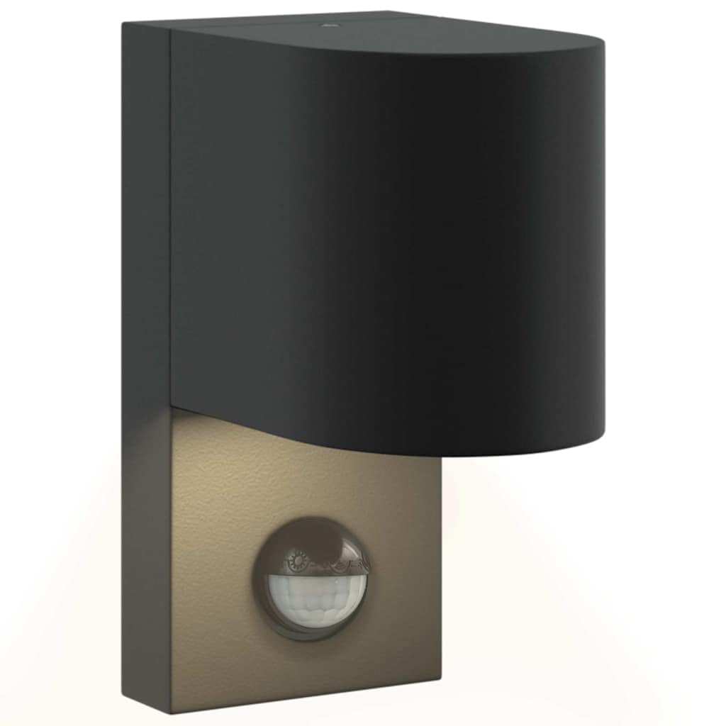 Buiten Wandlamp 2 pcs Zwart 12 x 7 x 15 cm Roestvrij staal is nu te koop bij PeponiXL, paradijselijk wonen!