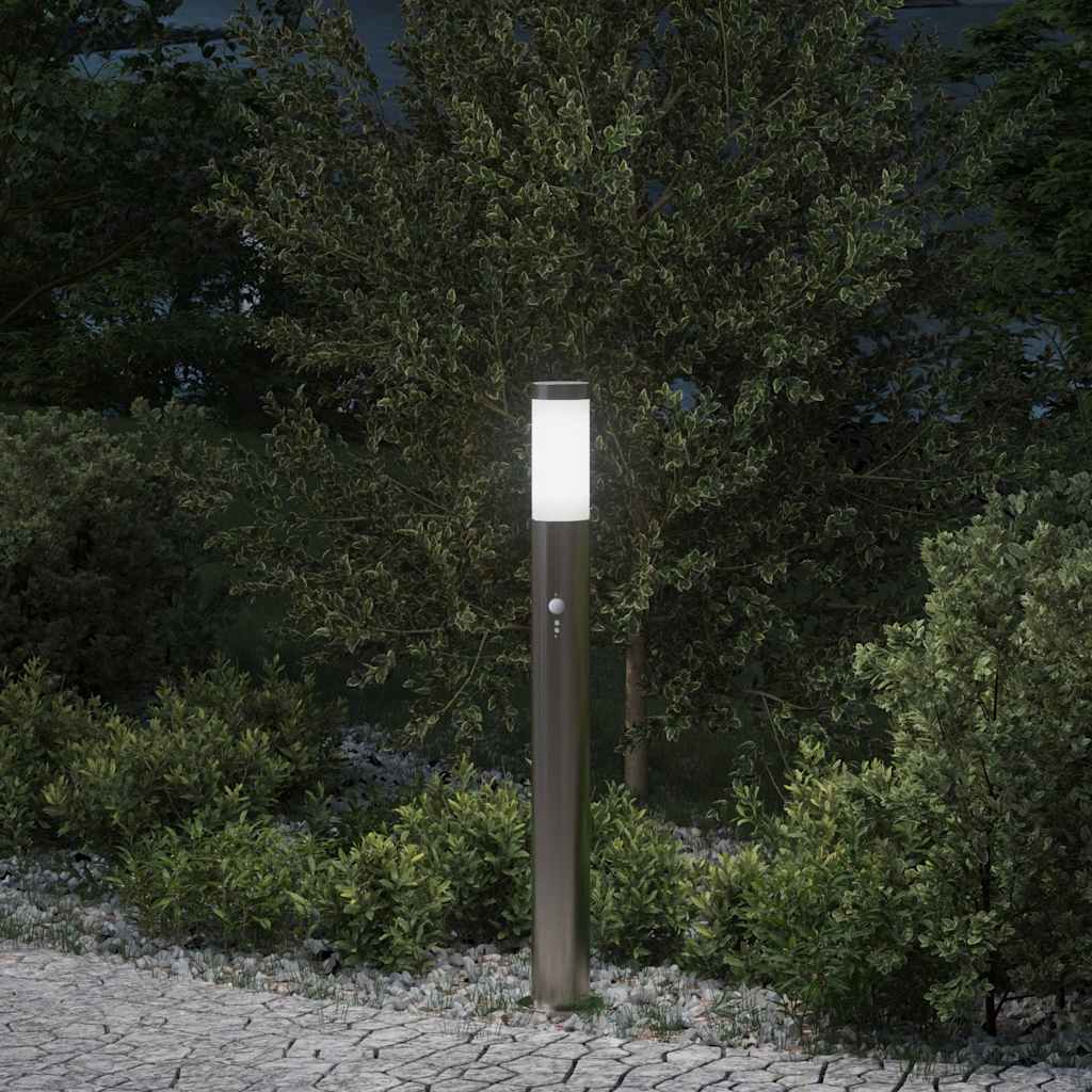 Bolderverlichting met sensor 80 cm RVS IP44 is nu te koop bij PeponiXL, paradijselijk wonen!