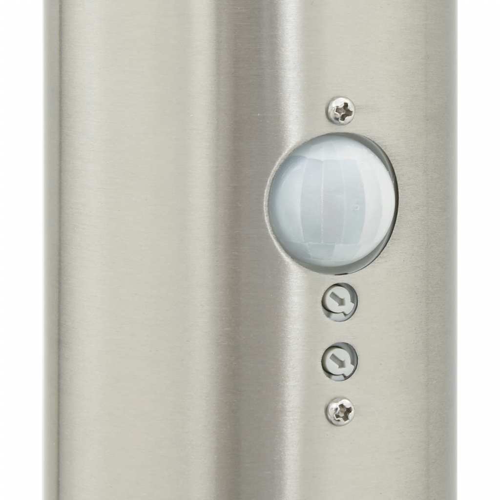 Bolderverlichting met sensor en stopcontact 3 stuks 110 cm roestvrij staal IP44 is nu te koop bij PeponiXL, paradijselijk wonen!
