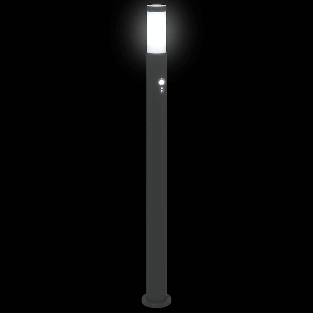 Bolderverlichting met sensor 110 cm roestvrij staal IP44 is nu te koop bij PeponiXL, paradijselijk wonen!