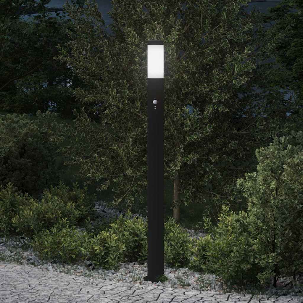 Bolderverlichting met sensor 110 cm roestvrij staal IP44 is nu te koop bij PeponiXL, paradijselijk wonen!