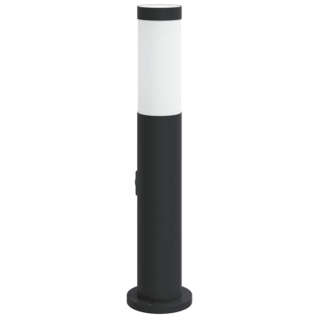 Bolderarmatuur met stopcontact 50 cm RVS IP44 is nu te koop bij PeponiXL, paradijselijk wonen!