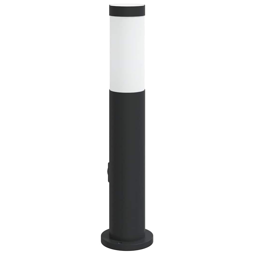 Bolderverlichting met sensor en stopcontact 50 cm roestvrij staal IP44 is nu te koop bij PeponiXL, paradijselijk wonen!