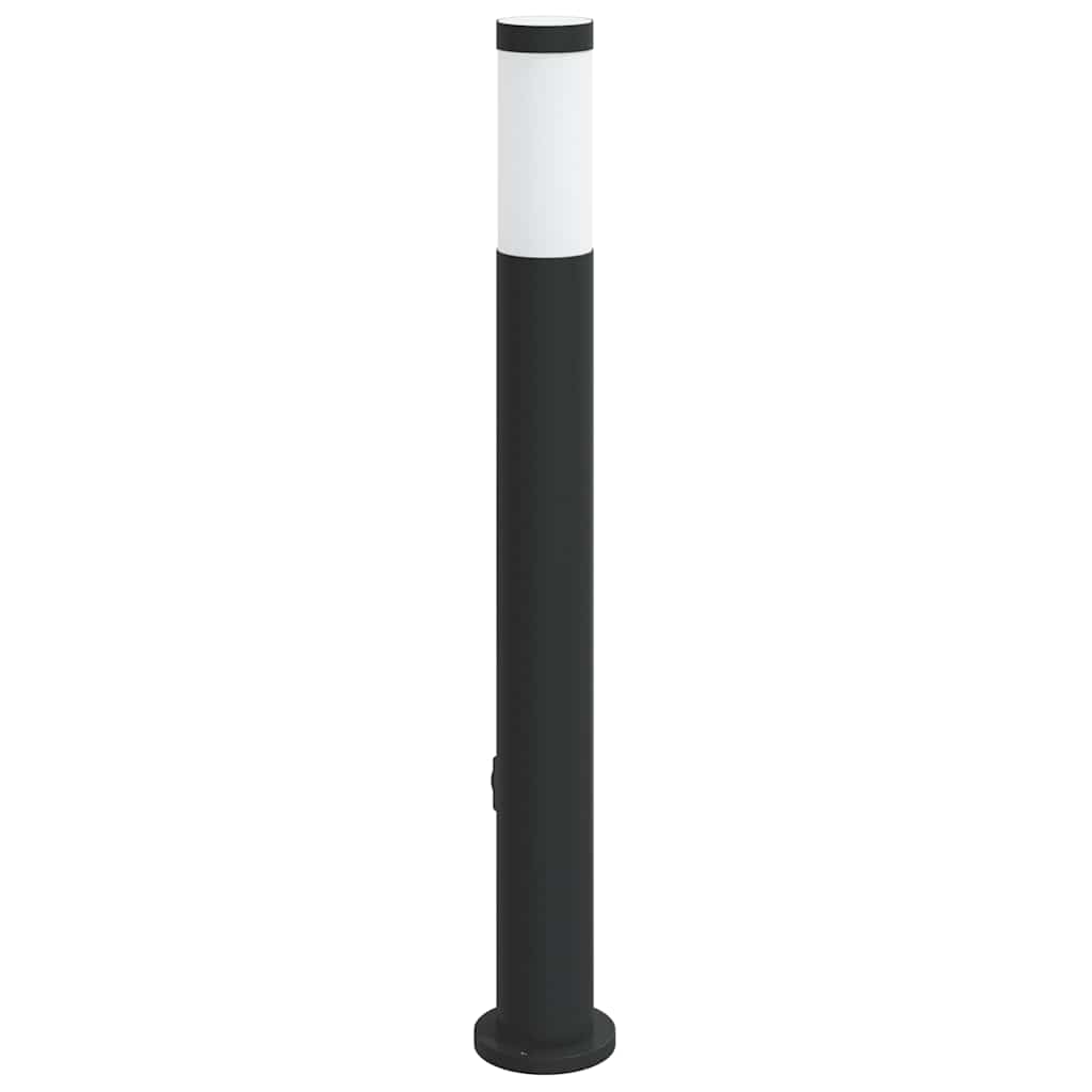 Bolderarmatuur met sensor en stopcontact 80 cm roestvrij staal IP44 is nu te koop bij PeponiXL, paradijselijk wonen!