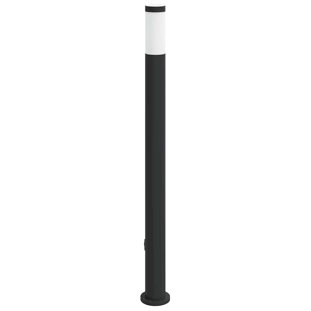 Bolderarmatuur met sensor en stopcontact 110 cm roestvrij staal IP44 is nu te koop bij PeponiXL, paradijselijk wonen!