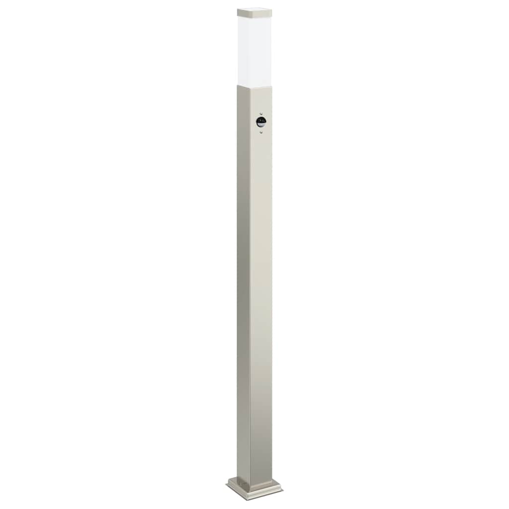 Bolderverlichting met sensor 110 cm roestvrij staal IP44 is nu te koop bij PeponiXL, paradijselijk wonen!