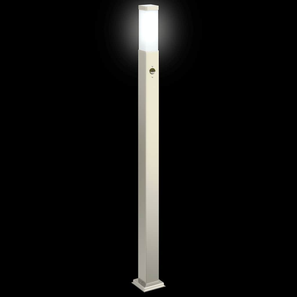 Bolderverlichting met sensor 110 cm roestvrij staal IP44 is nu te koop bij PeponiXL, paradijselijk wonen!