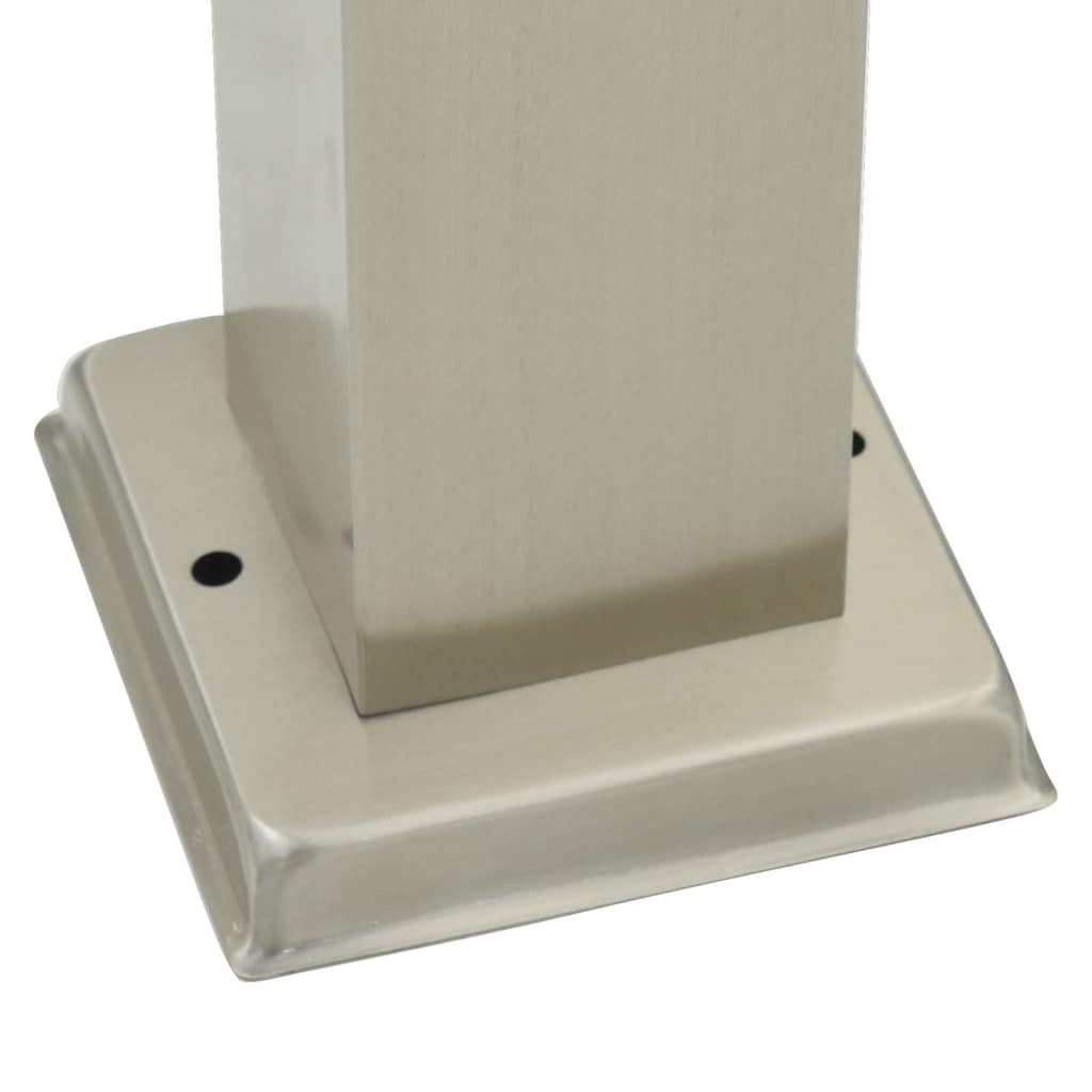 Bolderverlichting met sensor en stopcontact 3 stuks 50 cm roestvrij staal IP44 is nu te koop bij PeponiXL, paradijselijk wonen!