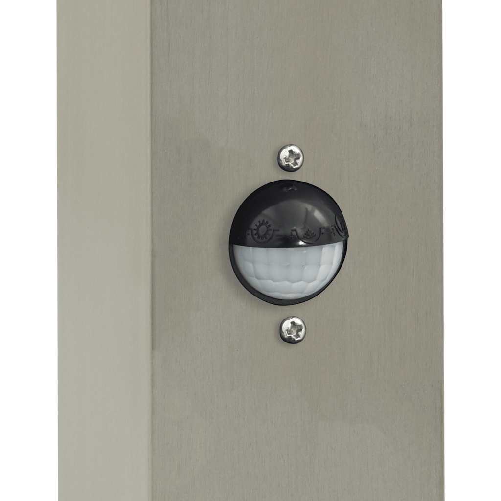 Bolderarmatuur met sensor en stopcontact 110 cm roestvrij staal IP44 is nu te koop bij PeponiXL, paradijselijk wonen!
