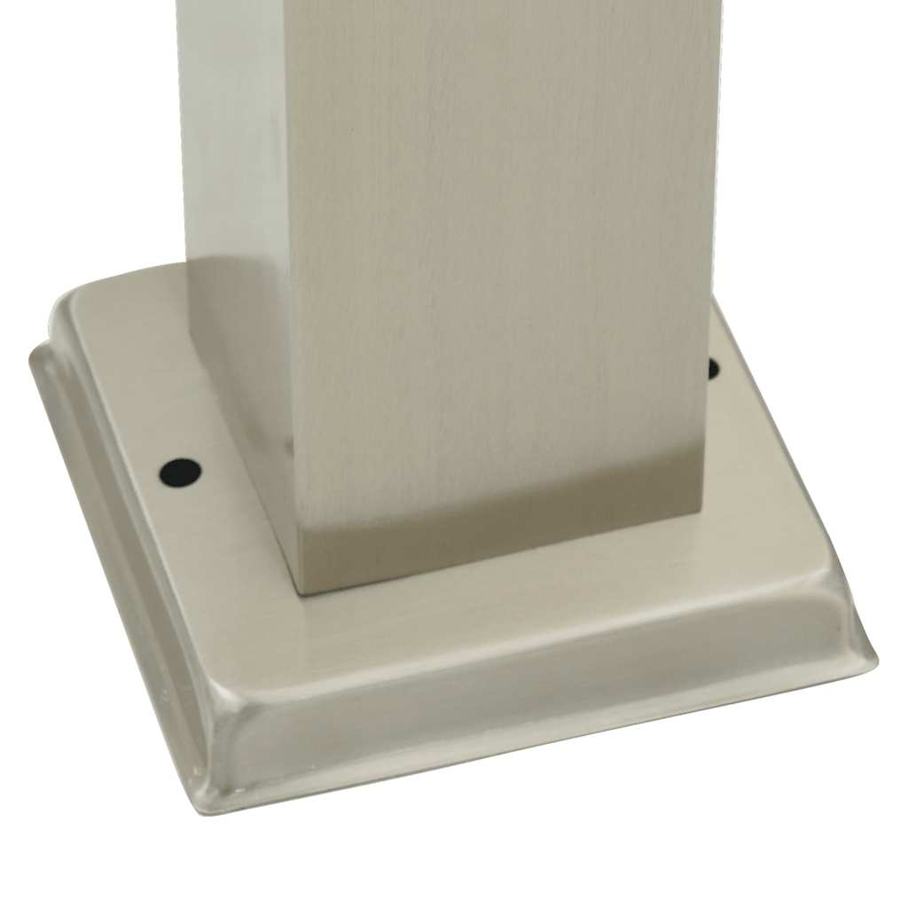 Bolderverlichting met sensor en stopcontact 3 stuks 110 cm roestvrij staal IP44 is nu te koop bij PeponiXL, paradijselijk wonen!