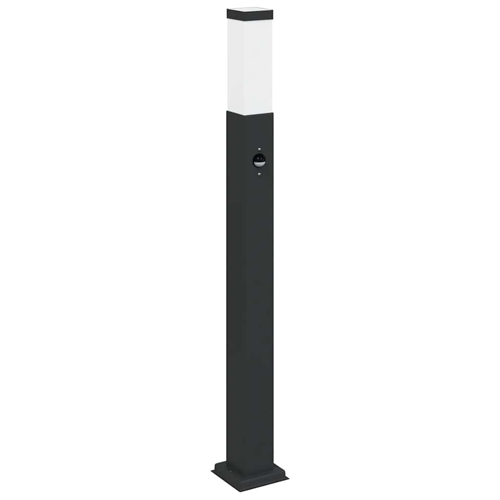 Bolderverlichting met sensor 80 cm zwart IP44 is nu te koop bij PeponiXL, paradijselijk wonen!