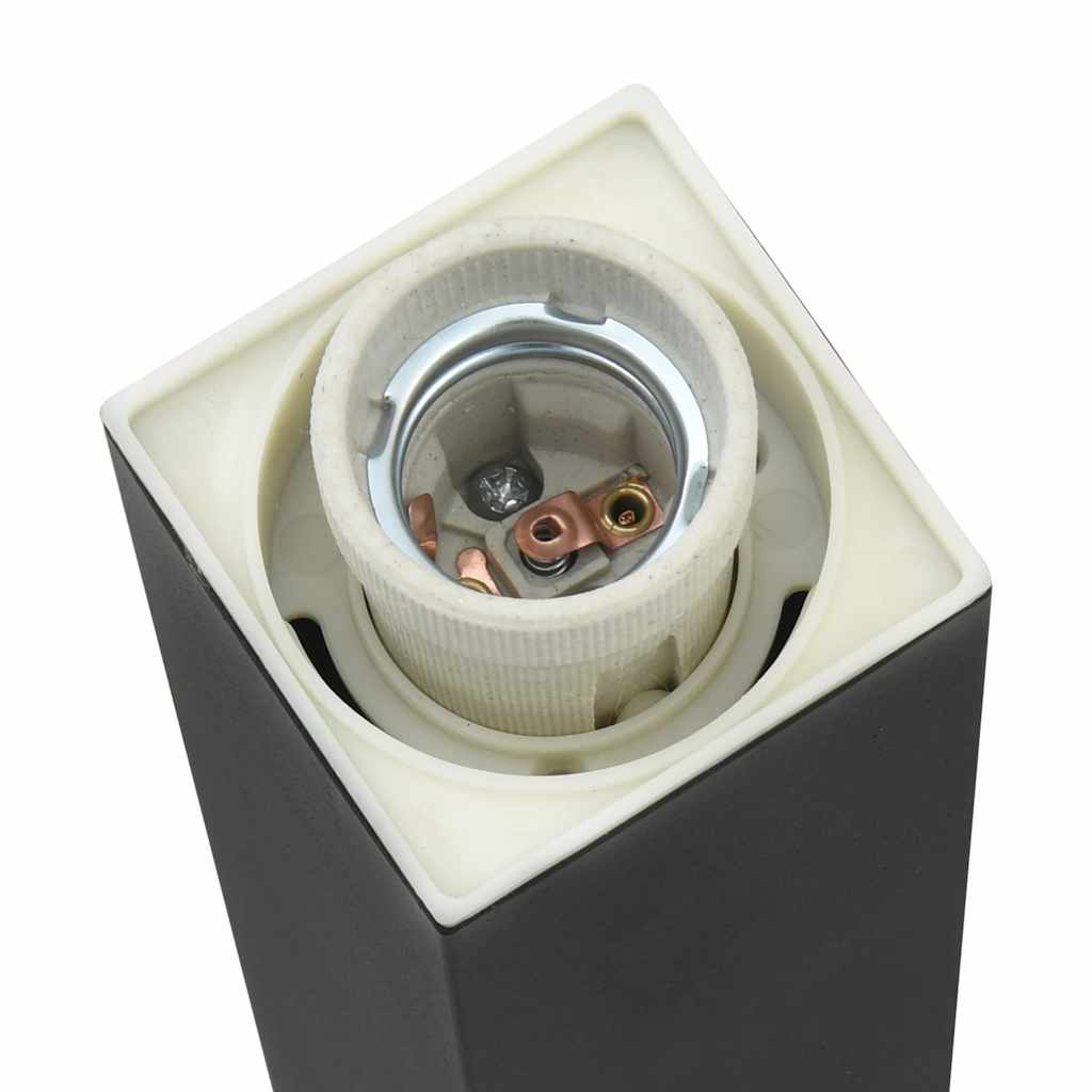 Bolderverlichting met stopcontact 3 stuks 50 cm Zwart IP44 is nu te koop bij PeponiXL, paradijselijk wonen!