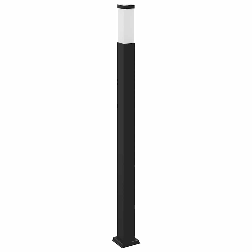 Bolderarmatuur met stopcontact 110 cm Zwart IP44 is nu te koop bij PeponiXL, paradijselijk wonen!