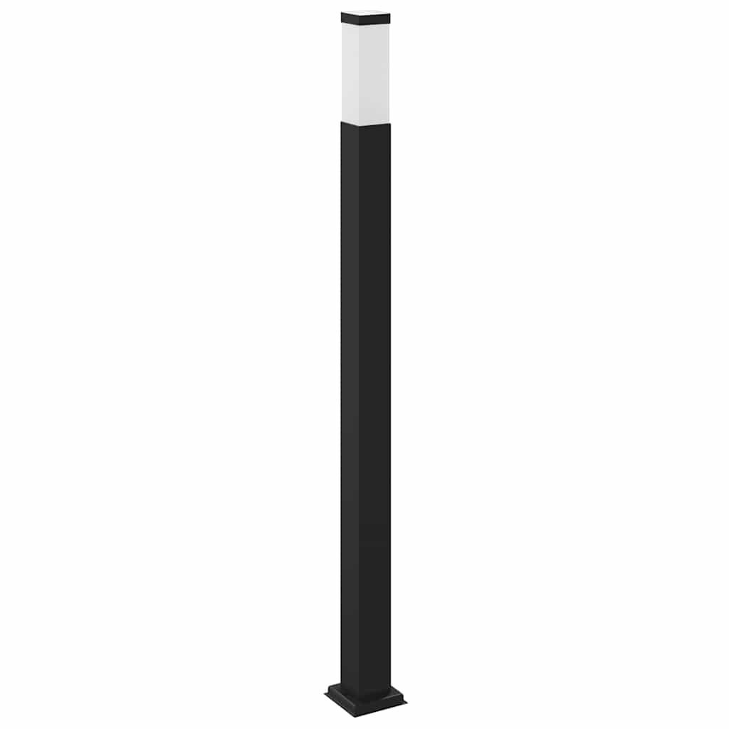 Bolderarmatuur met sensor en stopcontact 110 cm zwart IP44 is nu te koop bij PeponiXL, paradijselijk wonen!