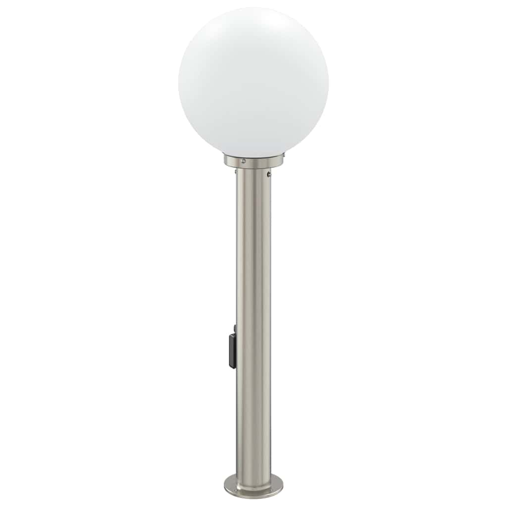 Bolderarmatuur met sensor en stopcontact 80 cm roestvrij staal IP44 is nu te koop bij PeponiXL, paradijselijk wonen!