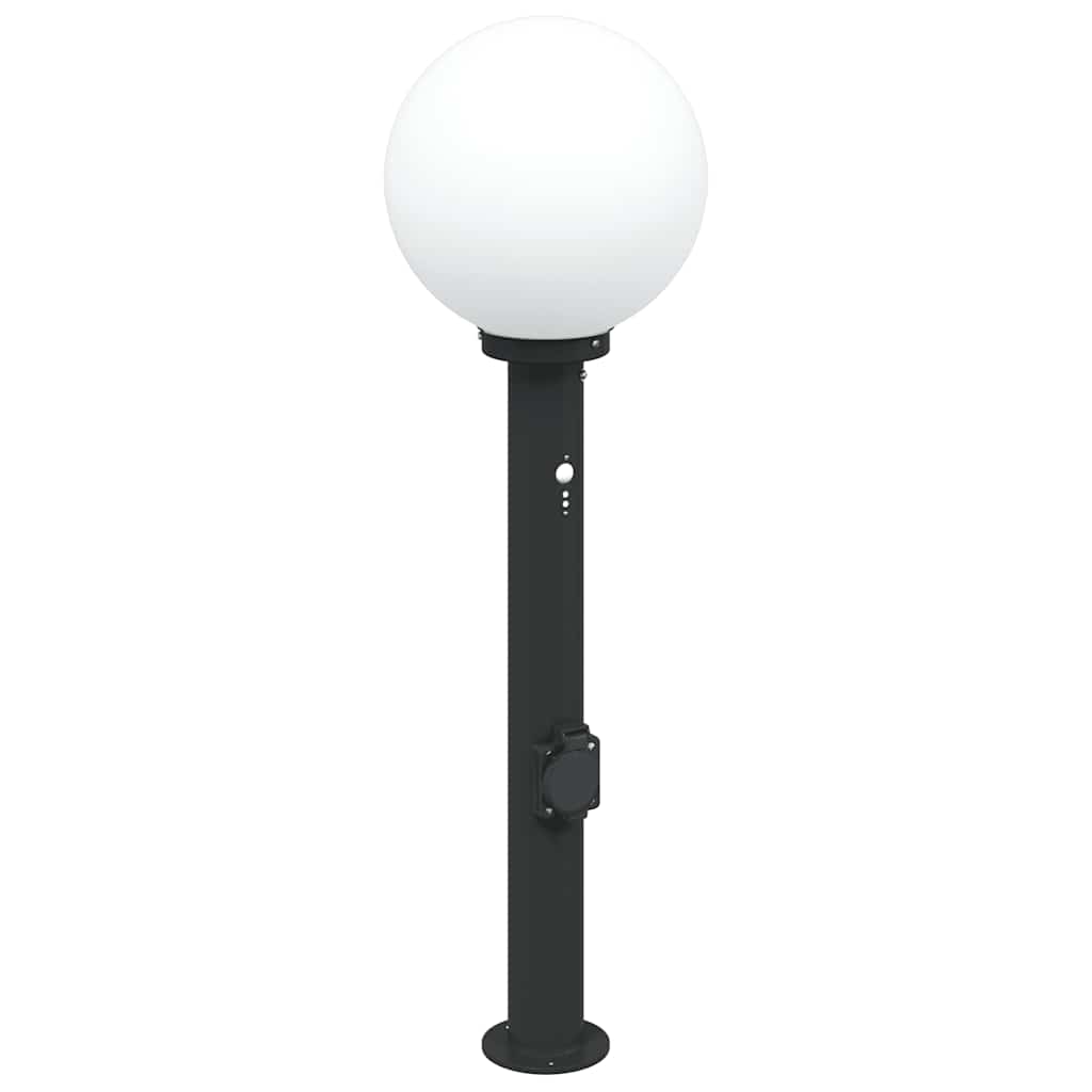 Bolderverlichting met sensor en stopcontact 3 stuks 80 cm zwart IP44 is nu te koop bij PeponiXL, paradijselijk wonen!