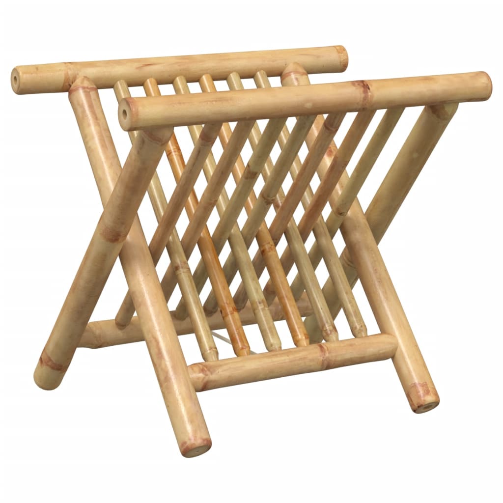 Tijdschriftenrek 42x30,5x34,5 cm bamboe is nu te koop bij PeponiXL, paradijselijk wonen!