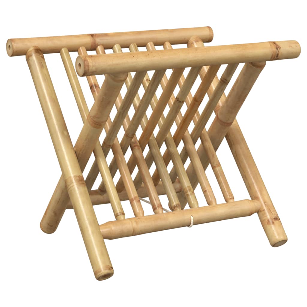 Tijdschriftenrek 42x30,5x34,5 cm bamboe is nu te koop bij PeponiXL, paradijselijk wonen!