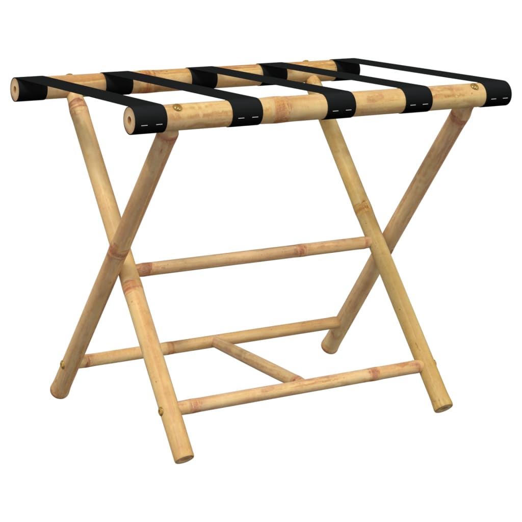 Bagagerek inklapbaar 62x42x50,5 cm bamboe is nu te koop bij PeponiXL, paradijselijk wonen!